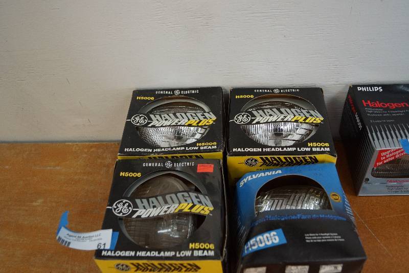 lot 61 image: H5006  Halogen Plus Headlights- Lot of 4