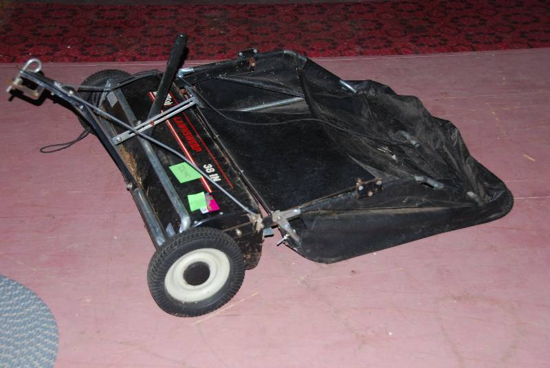 lot 9038 image: 38 Lawnsweeper by Agrifab