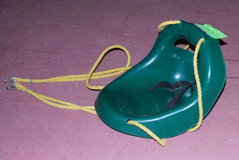 lot 9039 image: Swing-N-Slide - Baby Swing w straps & 5 ft rope
