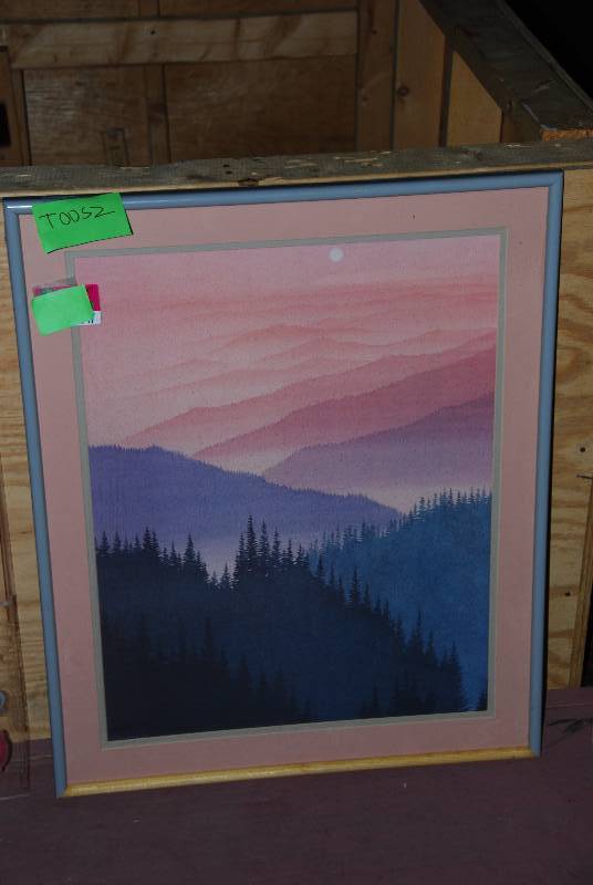 lot 9047 image: Framed Print
