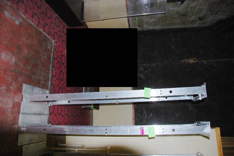 lot 9052 image: 2 x 23 Computer Rack - 7 Ft - Aluminum