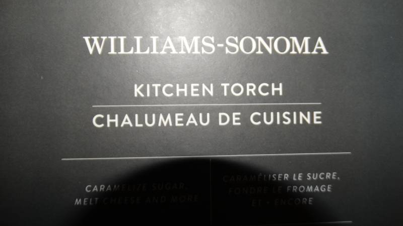 Williams Sonoma Kitchen Torch And Calphalon Electric Hand Blender Williams Sonoma Kitchen Torch And