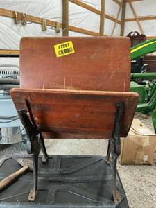 lot 47887 image: Antique School Desk
