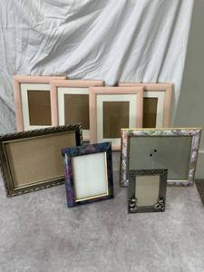 lot 47954 image: Picture Frames Pink and Misc