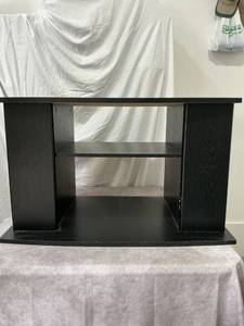 lot 47958 image: Black TV Stand
