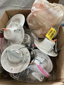 lot 47966 image: Two boxes of Misc Lighting