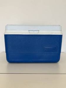 lot 47969 image: Blue Rubbermaid Cooler