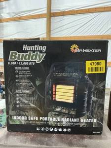 lot 47980 image: Mr Heater Hunting Buddy Portable Radiant Heater