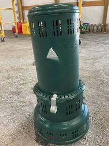 lot 47994 image: Painted Green Antique Stove