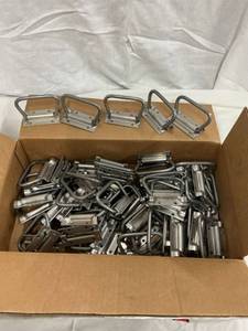 lot 48017 image: Misc Lot of 4 inch Aluminum Handles
