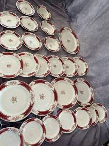 lot 48042 image: Vintage Homer Laughlin Brittany Majestic China Misc