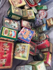 lot 48044 image: Collection of Tins
