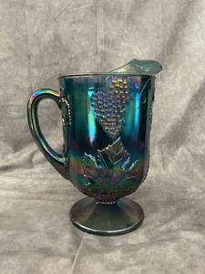 lot 48088 image: Carnival Glass Pitcher