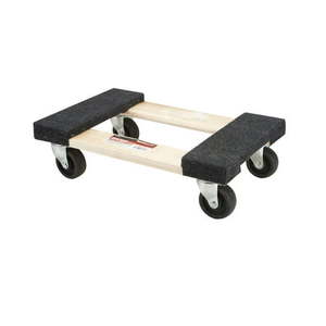 lot 48089 image: 18 In. x 12 In. 1000 lb. Capacity Hardwood Dolly