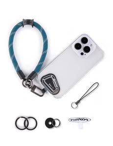 lot 22414 image: project-cb Hand Wrist Phone Strap,Phone Lanyard Patch 2,Cell Phone Case Holder,Wristlet Strap for Key,AirPods,Camera (Slate Blue, 12inch)