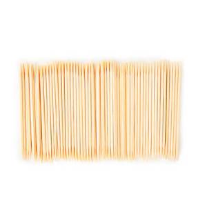 lot 22454 image: 600 Count Bamboo Toothpicks for Teeth Cleaning, Appetizer, Olive, Barbecue, Fruit, Double-Points Wooden Toothpick.