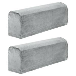 lot 22481 image: uxcell 2 Pcs Sofa Armrest Covers Stretch Couch Armrest Cover for Chairs Sofas Couch Arm, Scratch-Resistant Sofa Arm Cover, Light Gray