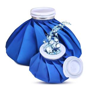 lot 22489 image: XIAEQOH Ice Bags for Injuries, 3rd Gen Reusable Ice Packs, Hot & Cold Therapy Pain Relief, Ice Bag No-Leak & Waterproof, Traditional Ice Pack, Versatile & Durable, Blue (6 in  11 in)