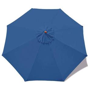 lot 22494 image: MASTERCANOPY Patio Umbrella 9 ft Replacement Canopy for 8 Ribs-Dodger Blue Canopy Only