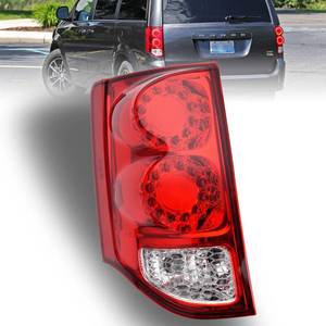 lot 22547 image: Nakuuly Tail Light Compatible With 2011-2020 Dodge Grand Caravan Left Driver Side LED Taillight Rear Lamp Brake Signal Assembly with Bulb # - 5182535AF CH2800199