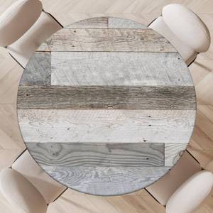 lot 22554 image: YPHCDO Farmhouse Round Fitted Table Cover with Elastic Waterproof Outdoor Indoor Vinyl Tablecloth Washable Wipeable Table Cloth for Picnic Camping Party (Wood, Fits up to 36 - 44 Diameter)