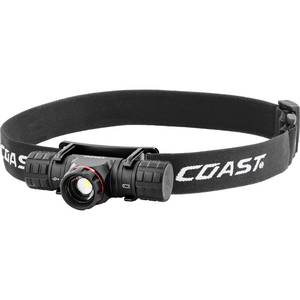 lot 22642 image: Coast XPH25R 410 Lumen USB RECHARGEABLE-DUAL POWER LED Headlamp with PURE BEAM TWIST FOCUS and Magnetic Base