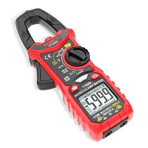 lot 24341 image: KAIWEETS HT206D Digital Clamp Meter T-RMS 6000 Counts, Multimeter Voltage Tester Auto-ranging, Measures Current Voltage Temperature Capacitance Resistance Diodes Continuity Duty-Cycle (ACDC Current)