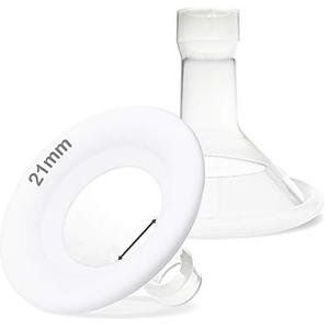 lot 24349 image: Nenesupply 21mm Soft Flange Compatible with Medela Breast Pump Parts Replace 21mm Flange for Medela Accessories Compatible with Pump in Style Parts Symphony Swing Harmony Pump and Personalfit Flex