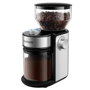 lot 24377 image: SHARDOR Burr Coffee Bean Grinder Electric, Adjustable Burr Mill with 16 Precise Grind Setting for 2-14 Cup, Silver