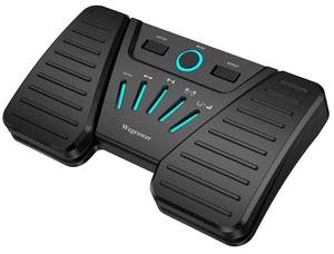 lot 24386 image: Wegrower Wireless Page Turner Pedal for Musical Instruments��Portable Bluetooth Foot Pedal, Silent Rechargeable Music Page Turner with Anti-Slip Rubber for iPad, Tablets, Phone
