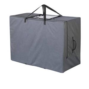 lot 24499 image: Cuddly Nest Folding Mattress Storage Bag - Heavy Duty Carry Case for Tri-Fold Guest Bed (Fits 6 Twin & Twin XL Mattress,Grey)