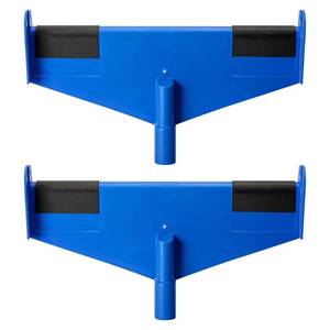 lot 24514 image: Nkiy Quen 2 Pcs 17 Inch Gutter Ladder Safety Rest-Non-Slip Gutter Guard Ladder Stabilizer-Ladder Safety Helper for Gutters and Roof Safety Protection