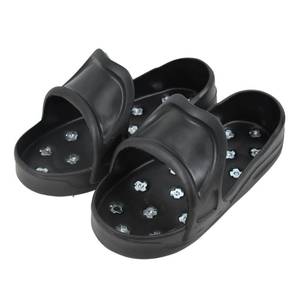lot 24525 image: Nichiyo Sharp Spiked Style Shoes for Resinous Coatings Spiked Shoes Safe Walking on Floor Leveling Compounds,Epoxy Topcoats Concrete Resin and Epoxy Floor Coating -X-Large(DX-5C) - Retail $89.98