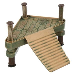 lot 4421 image: Penn-Plax Reptology Floating Plastic Turtle Pier and Basking Platform � Small