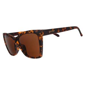 lot 4469 image: goodr Vanguard Vision Pop G Cateye Sunglasses Polarized Plastic Lenses, One Size Fits Most, Frame Width 143mm