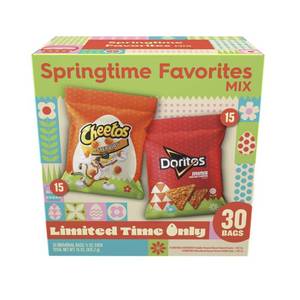 lot 5441 image: Frito-Lay Springtime Favorites Mix 30ct15oz Guaranteed Best By May 6th 2025