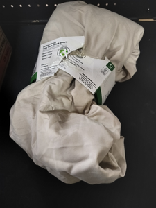 lot 5445 image: Oeko Tex. Cotton Blend Easy Care Fitted Sheets 1 Queen Fitted Sheet Light Brown