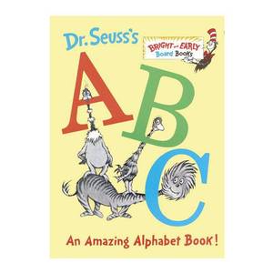 lot 6375 image: Dr. SeussS Abc An Amazing Alphabet Book Bright And Early By Dr. Seuss - By Dr. Seuss ( Board Book )