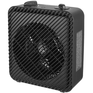 lot 6394 image: Pelonis 1500W 3-Speed Electric Fan-Forced Space Heater Black New PSH08F1ABB