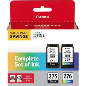 lot 6444 image: Canon - PG-275CL-276 2-Pack Standard Capacity Ink Cartridges - BlackMulticolor