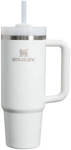 lot 6450 image: Stanley Quencher H2.0 Tumbler with Handle and Straw 30 oz  Flowstate 3-Position Lid  Cup Holder Compatible for Travel  Insulated Stainless Steel Cup  BPA-Free  Frost