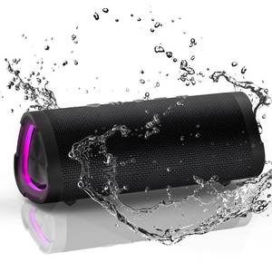 lot 6497 image: Vanzon V40 Bluetooth Speakers, Portable Wireless Speaker V5.0 with 24W Loud Stereo Sound, 24H Playtime, TWS and IPX7 Waterproof, Suitable for Travel, Home and Outdoors - Retail $109.76