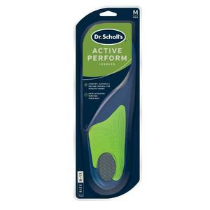 lot 2290 image: Dr. Scholls Active Insoles for Men - Size (8-13) Foam, Foot Pain Relief