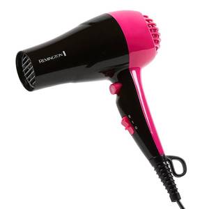 lot 2311 image: Remington Compact Styler - Small and Portable Hair Dryer - Ceramic Blow Dryer with 2 HeatSpeed Settings and Cool Shot Button for Smooth Finish - Travel Size Lightweight Handheld Dryer, 1875W