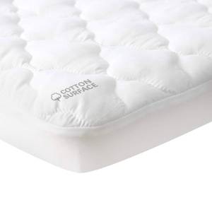 lot 2408 image: Waterproof Pack and Play Mattress Pad Sheets Fitted, Cotton Fabric Pack and Play Protector, Fits Graco Play Yard, Baby Mini Crib Sheet Cover