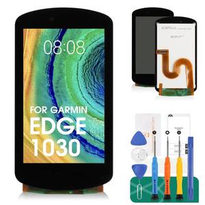 lot 2420 image: LCD Display Touch Screen Digitizer Glass Replacement for Garmin Edge 1030 Repair Part