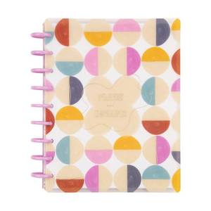 lot 2429 image: Happy Planner Disc-Bound Mid-Year 12-Month Vertical Layout, Academic Planner July 2024�June 2025, Classic Size, Canyon Modern, 72 Pages, 12 Dividers, 2 Sticker Sheets, 7in x 9 34in