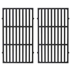 lot 3679 image: 7637 Grill Grate for Weber Spirit II 200 Series Replacement for 7637,Cooking Grate for Gas Grills with Front Control Panel,Cast Iron, 17.5in, Cooking Grid 2 Packs