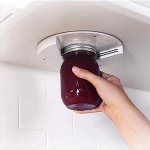 lot 10357 image: MLHpeak Under Cabinet Jar Opener for Weak Hands, Easily Grip and Unscrew Multi-Sized Jars, Essential Kitchen Gadgets for Home