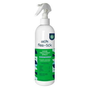 lot 10374 image: (Broken Nozzle) Pet Life Unlimited Flea and Tick Home Treatment Spray for Homes with Dogs or Cats 16oz
